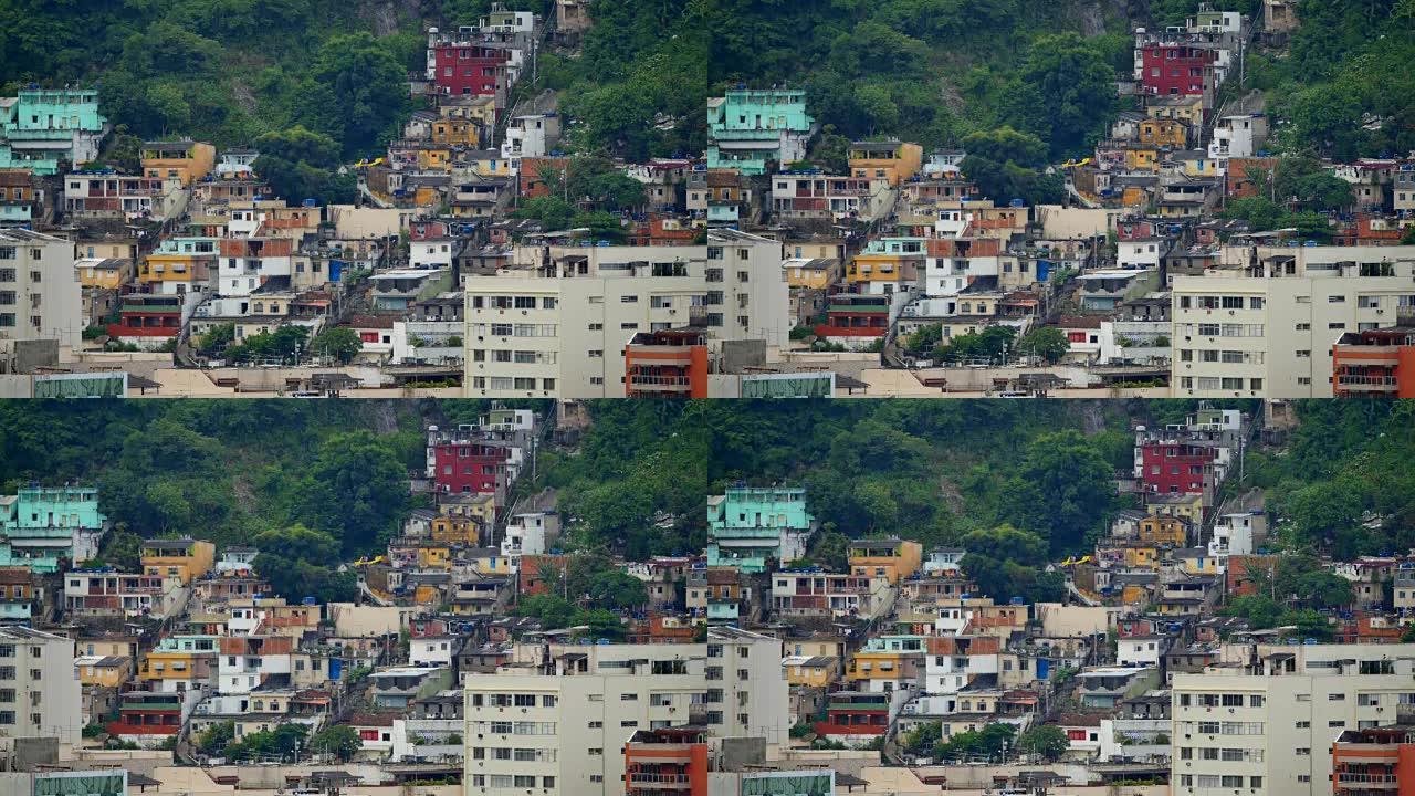 巴西里约热内卢: 贫民窟