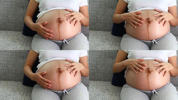 孕妇9个月