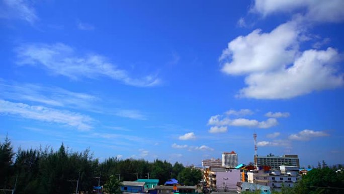 曼谷城市景观曼谷城市景观蓝天白云