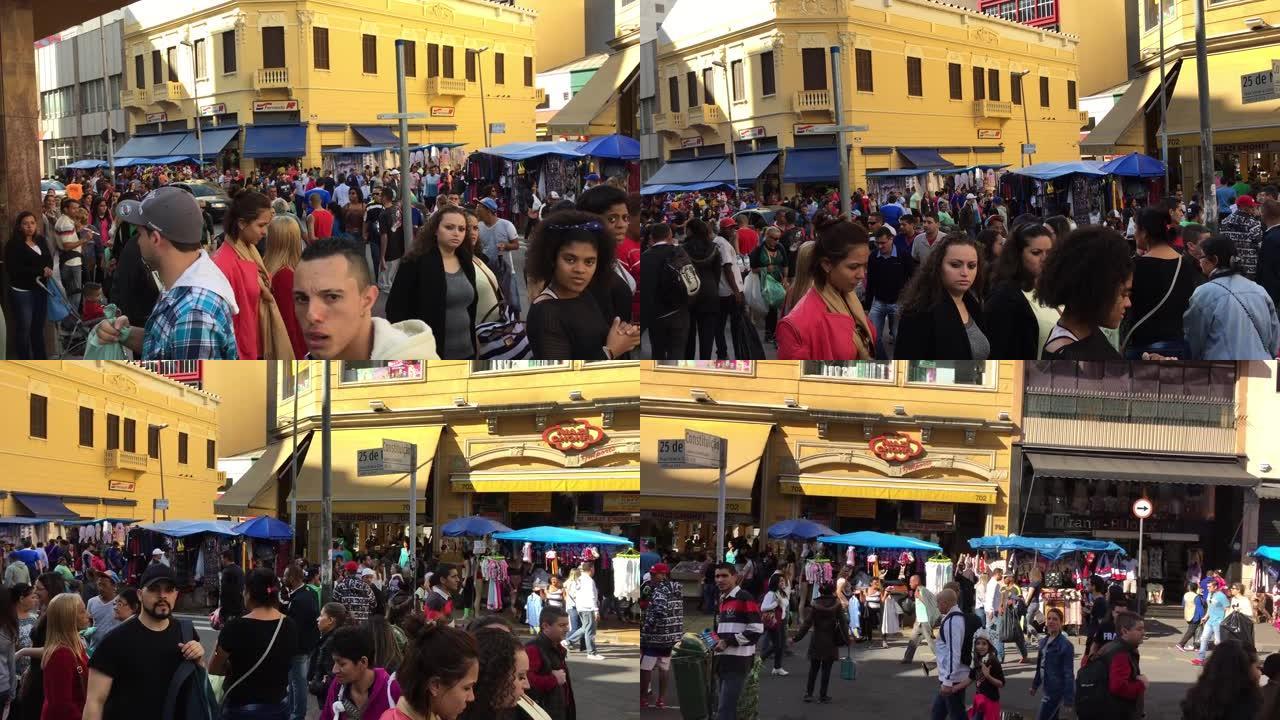 追踪3月25日圣保罗地区人群的照片