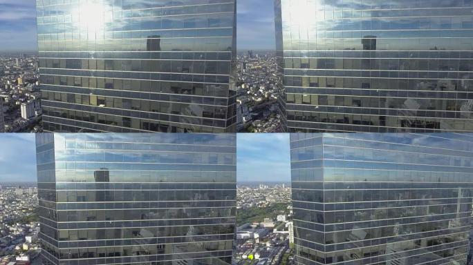 天线: 建筑外部窗户