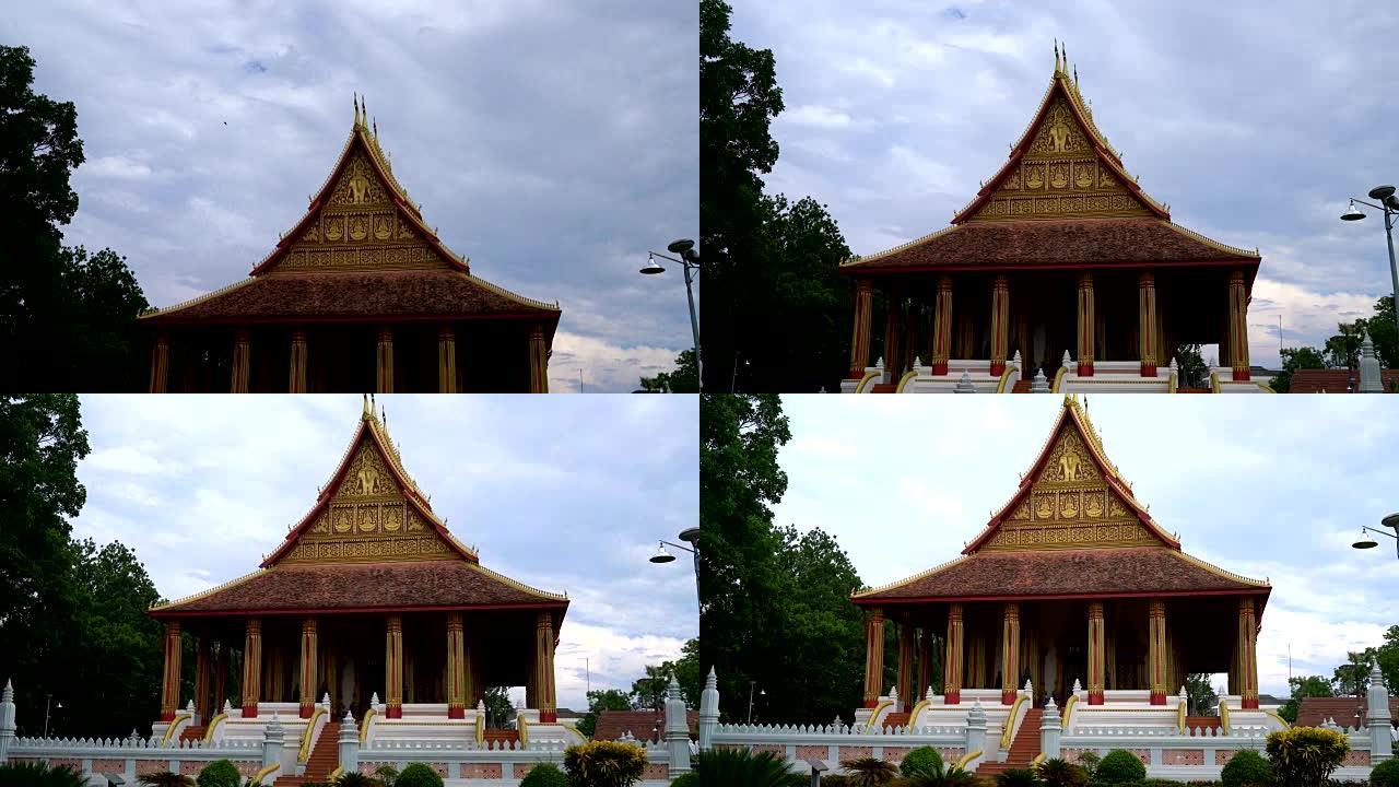 Haw Phra Kaew寺的美丽建筑
