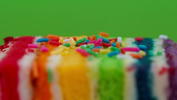彩色彩虹蛋糕彩色彩虹蛋糕