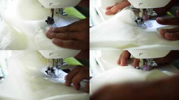 自动缝纫机特写自动缝纫机