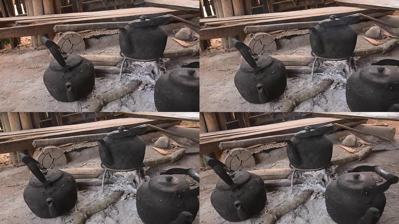 淘洗: 传统方法三蒸茶壶