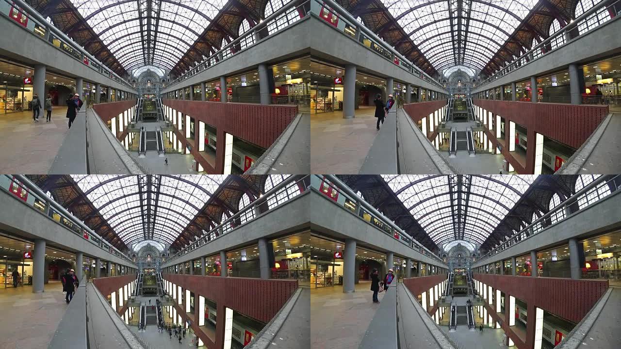安特卫普中央火车站。
