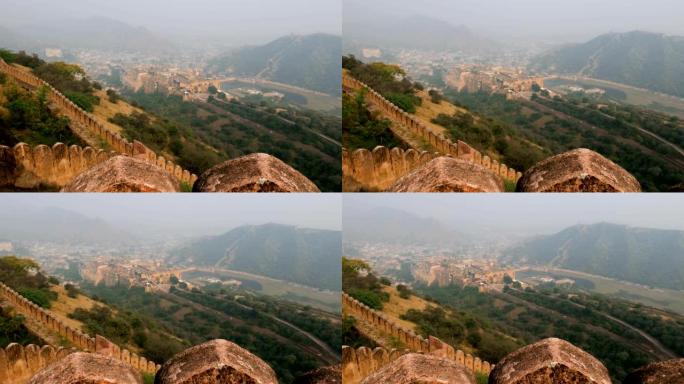 阿梅尔堡 (Amer Fort) 是位于印度拉贾斯坦邦阿梅尔的一座堡垒。它位于山上，是斋浦尔的主要旅