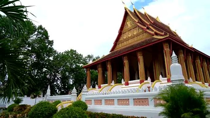 Haw Phra Kaew寺的美丽建筑