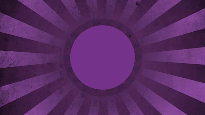 圆形紫色复古循环背景4K