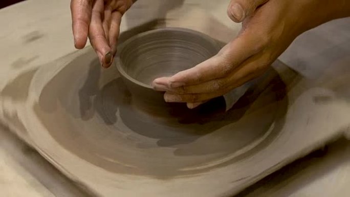 泰国当地泰国人手工制作的4k陶器