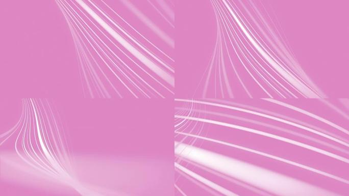 柔和的抽象粉色背景 (可循环)