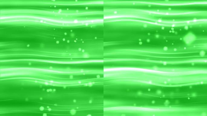 4k发光绿光条纹抽象动画背景