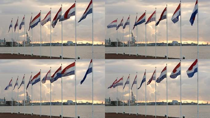 鹿特丹: 来自荷兰的旗帜