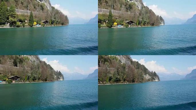 查看瑞士布里恩茨湖