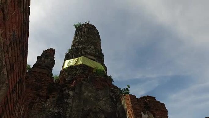 泰国阿育他耶的古庙