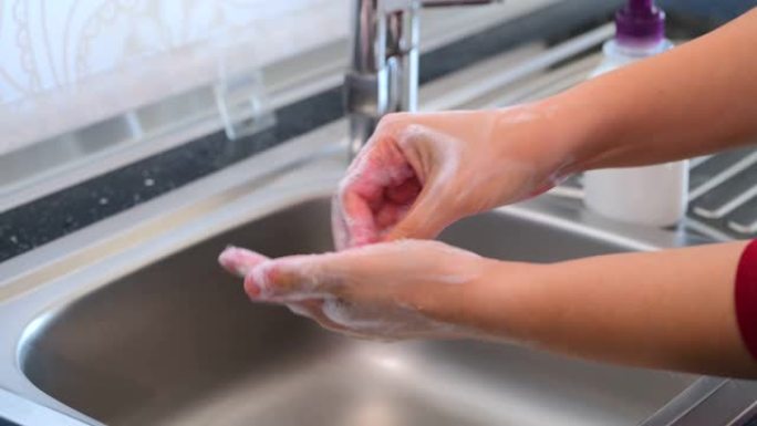 新型冠状病毒肺炎冠状病毒爆发期间洗手