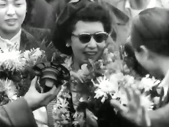 1950年战后日本 知名女演员回国