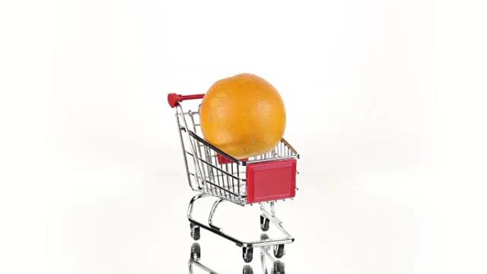 热带和柑橘类水果纺纱购物车