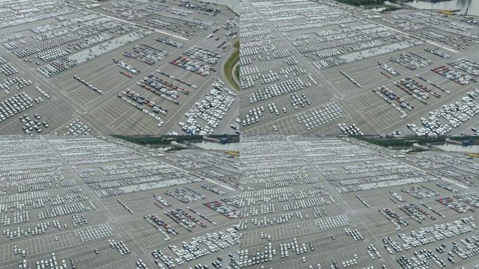 欧洲斯洛文尼亚的空中大型汽车码头