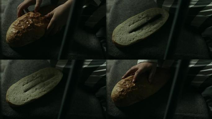 面包中的锉刀