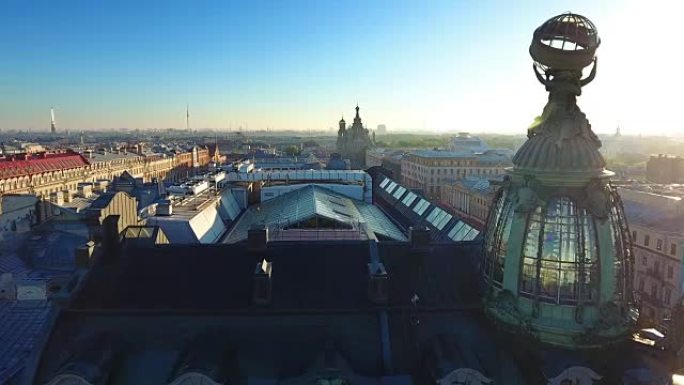 圣彼得堡的房屋圆顶
