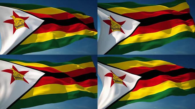 4K津巴布韦标志-可循环