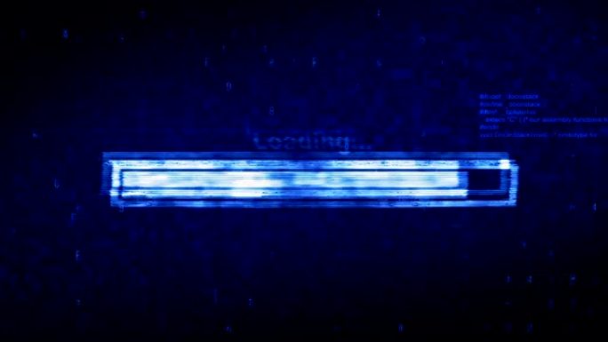 连接错误文本数字噪声抽动毛刺失真效果错误循环动画