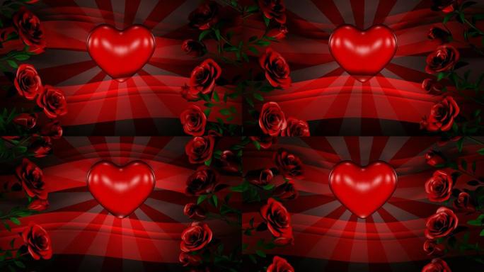 可循环，心脏和玫瑰
