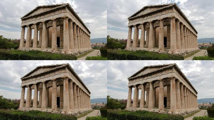 赫菲斯托斯神庙建筑柱子
