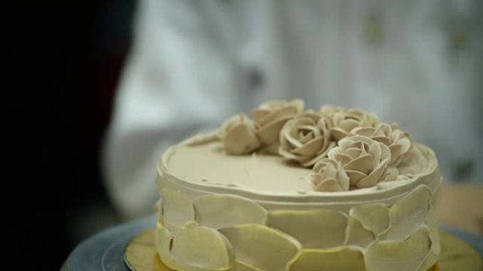 装饰蛋糕裱花甜点奶油蛋糕