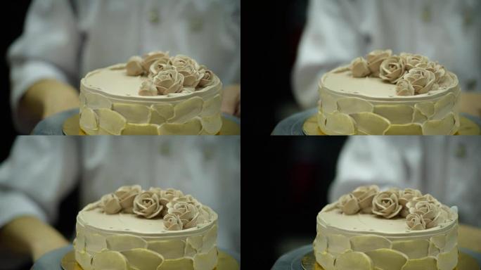 装饰蛋糕裱花甜点奶油蛋糕
