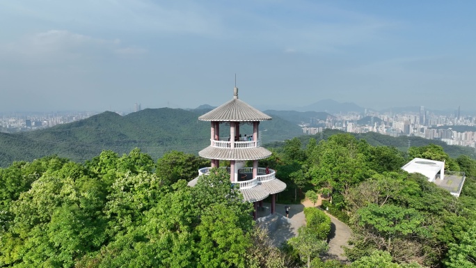 塘朗山郊野公园梅语亭