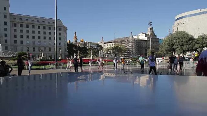巴塞罗那加泰罗尼亚加泰罗尼亚广场