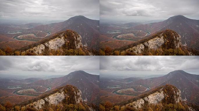 山区时间流逝山区大山