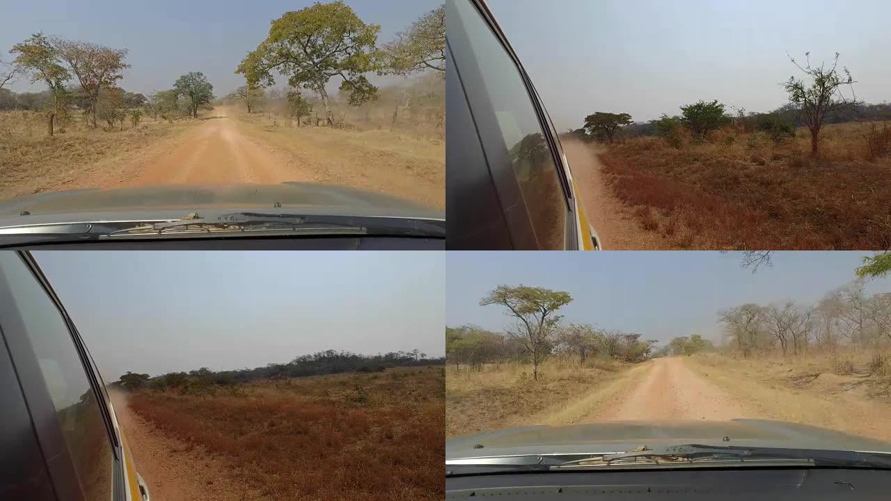 4K: 在赞比亚开车，回顾过去