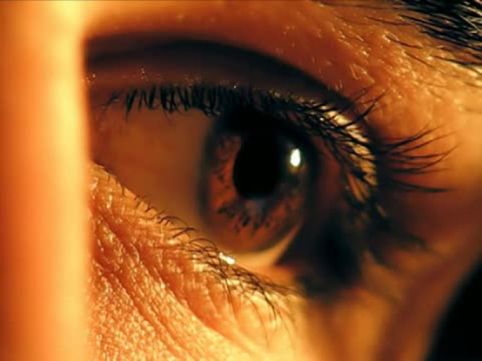 酷眼眼疾视网膜眼睛特写