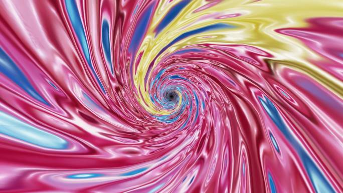 抽象背景光影螺旋水晶动态艺术投影8