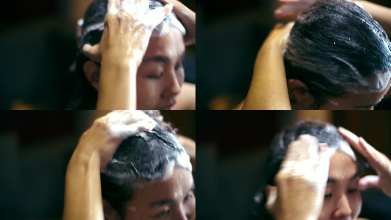 CU: 头发和沐浴露