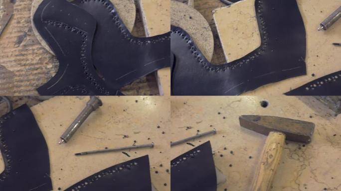 工具和材料涂胶层鞋子工厂鞋匠皮革