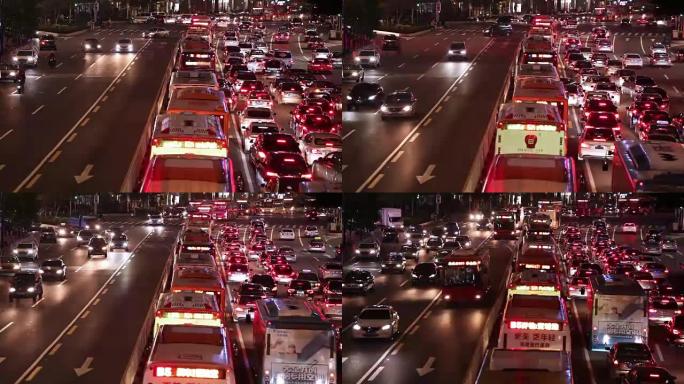 广州BRT (快速公交) 交通繁忙