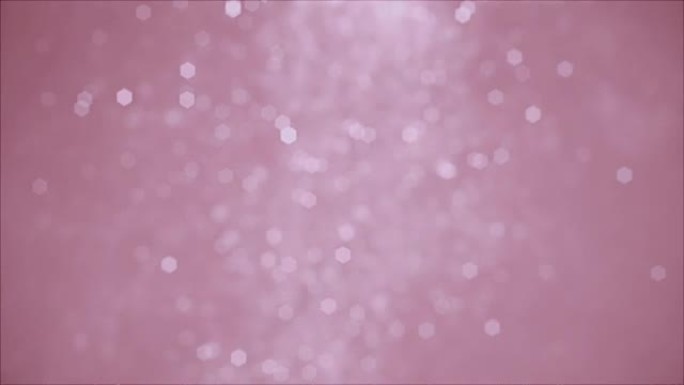 粉色六角形软背景幻彩粒子效果柔和照明效果