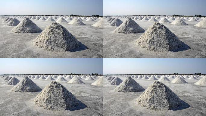 盐场工业，大面积制盐
