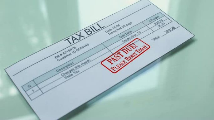 逾期税单、单据上的手工印章、服务费、关税