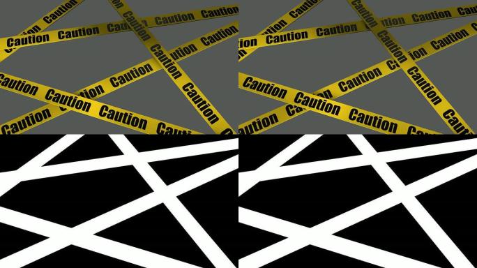 (循环阿尔法) 警告，警告标志