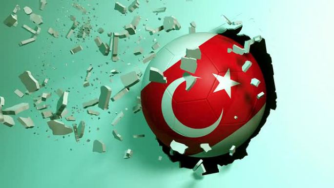 土耳其足球撞墙