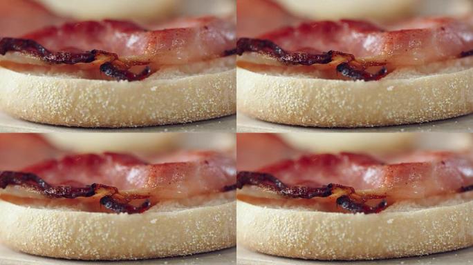 为早餐准备鸡蛋本尼迪克特