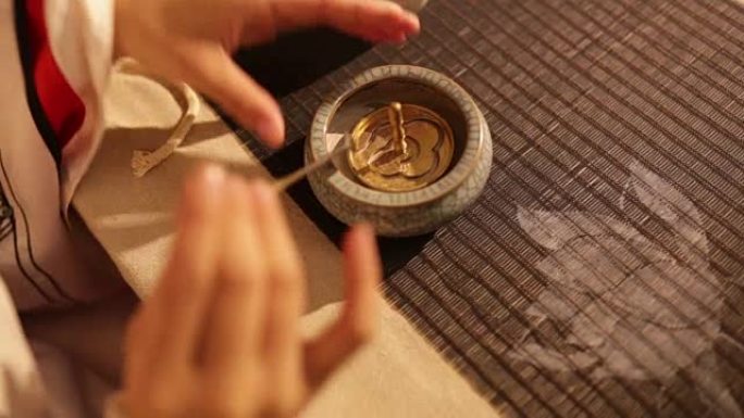 中国传统文化室内烧香粉