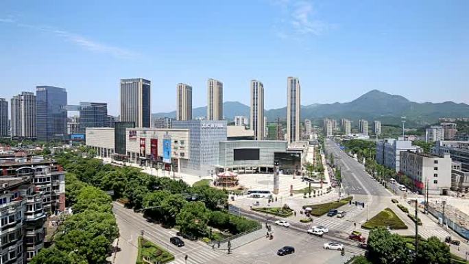 现代城市中城的现代建筑