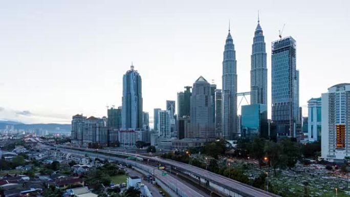 延时交通马来西亚城市