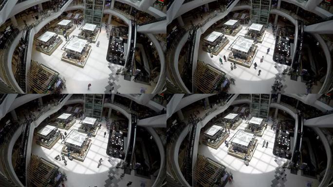 商场的时间流逝